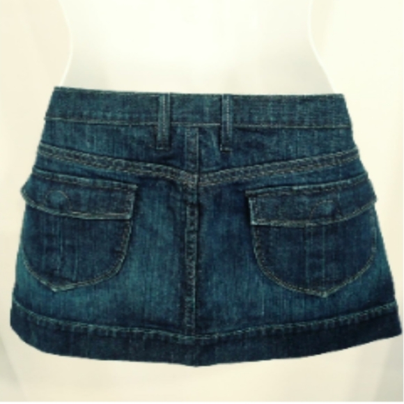 Denim Mini Skirt - Picture 2 of 7